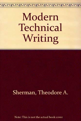 9780135987483: Modern Technical Writing