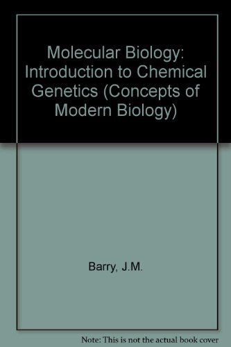 9780135995143: Molecular Biology: Introduction to Chemical Genetics