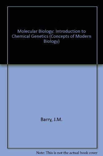 9780135995228: Molecular Biology: Introduction to Chemical Genetics (Concepts of Modern Biology)