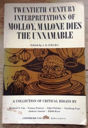 Imagen de archivo de Twentieth Century Interpretations of 'Molloy', 'Malone Dies', 'The Unnamable' : A Collection of Critical Essays a la venta por Better World Books