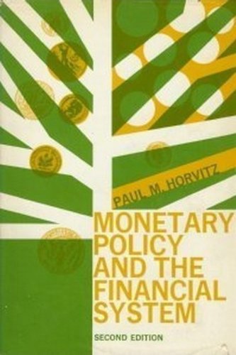 Beispielbild fr Monetary Policy and the Financial System zum Verkauf von Kennys Bookstore