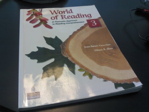 9780136002147: World of Reading: A Thematic Approach to Reading Comprehension (3)