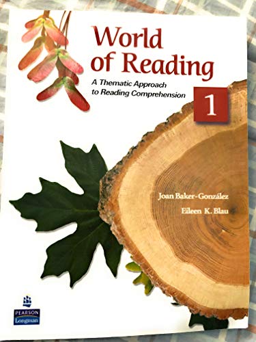 9780136002444: World of Reading 1: A Thematic Approach to Reading Comprehension