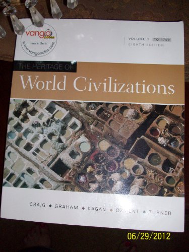 Beispielbild fr The Heritage of World Civilizations zum Verkauf von Better World Books