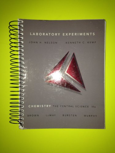 Beispielbild fr Laboratory Experiments for Chemistry: The Central Science zum Verkauf von HPB-Red