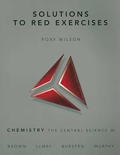 Imagen de archivo de Solutions to Red Exercises, Chemistry the Central Science a la venta por Gulf Coast Books