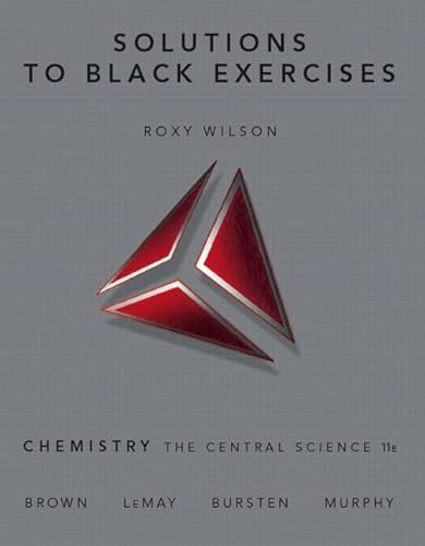 9780136003243: Chemistry Solutions to Black Exercises: The Central Science