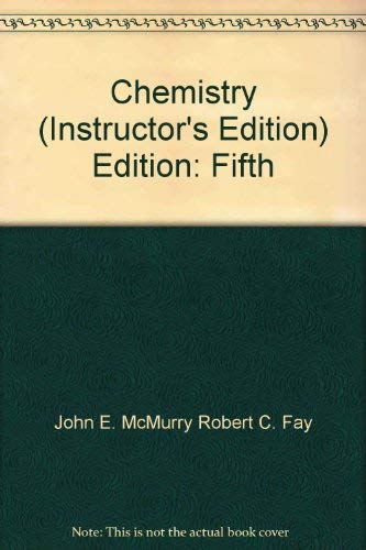 9780136003700: Chemistry. 5th ed. Instructor's Edition.