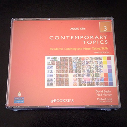9780136005162: Contemporary Topics 3: Academic Listening and Note-Taking Skills, 3rd Edition