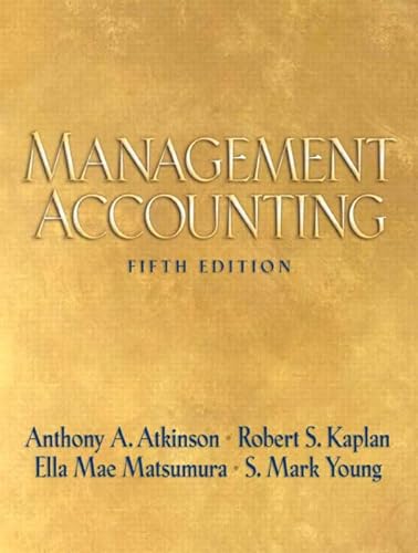 9780136005315: Management Accounting: United States Edition