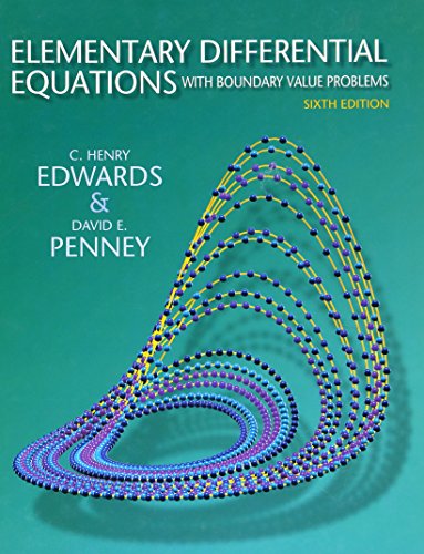 Stock image for Elementary Differential Equations with Boundary Value Problems (6th Edition) for sale by HPB-Red