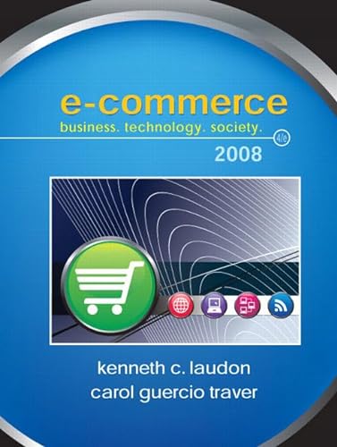 9780136006459: E-commerce: Business,technology, Society: Business,Technology, Society: United States Edition
