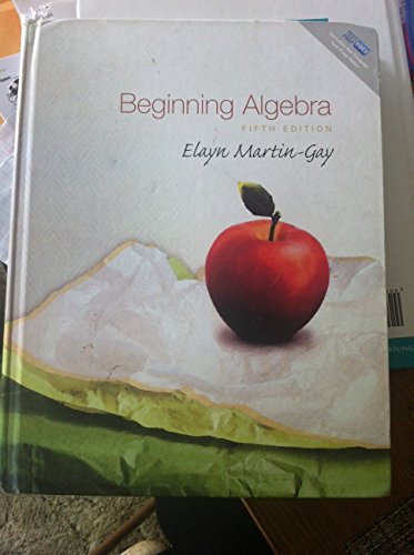 Imagen de archivo de Beginning Algebra [With DVD] a la venta por ThriftBooks-Atlanta