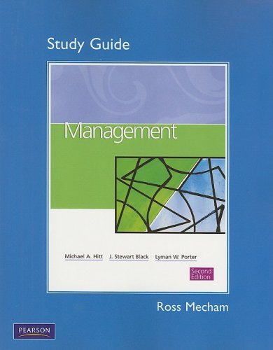 9780136007395: Study Guide for Management