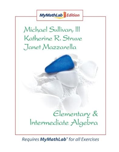 9780136008682: Elementary & Intermediate Algebra Mymathlab Edition