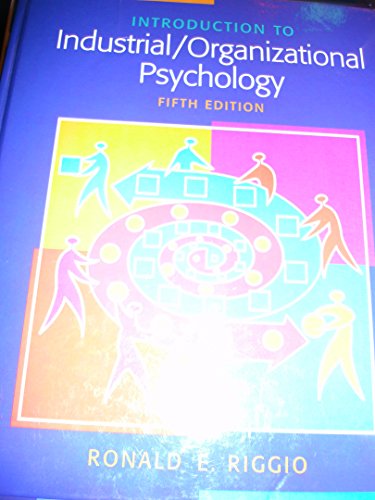 Stock image for Introduction to Industrial/Organizational Psychology (5th Edition) for sale by Zoom Books Company