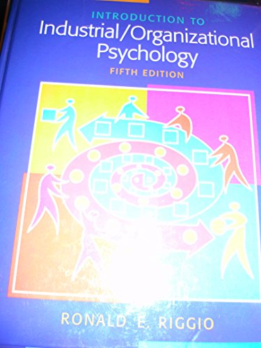 Stock image for Introduction to Industrial/Organizational Psychology (5th Edition) for sale by SecondSale