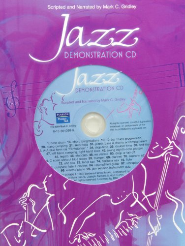 9780136010982: Jazz Demonstration CD: History and Analysis