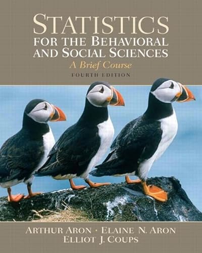 Imagen de archivo de Statistics for the Behavioral and Social Sciences Value Package (includes Study Guide and Computer Workbook for Statistics for the Behavioral and Social Sciences) a la venta por Iridium_Books