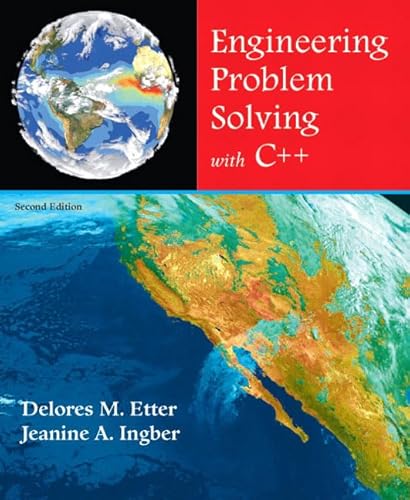 9780136011750: Engineering Problem Solving With C++: United States Edition