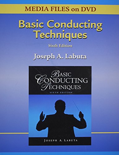 Beispielbild fr Media DVD for Basic Conducting Techniques zum Verkauf von BooksRun