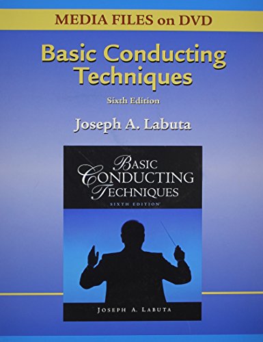 Imagen de archivo de Media DVD for Basic Conducting Techniques a la venta por BooksRun