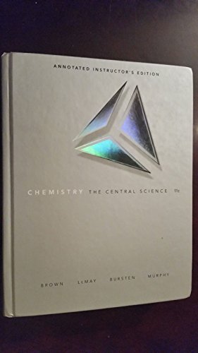 Beispielbild fr Chemistry The Central Science, 11th Edition, Annotated Instructor's Edition zum Verkauf von HPB-Red