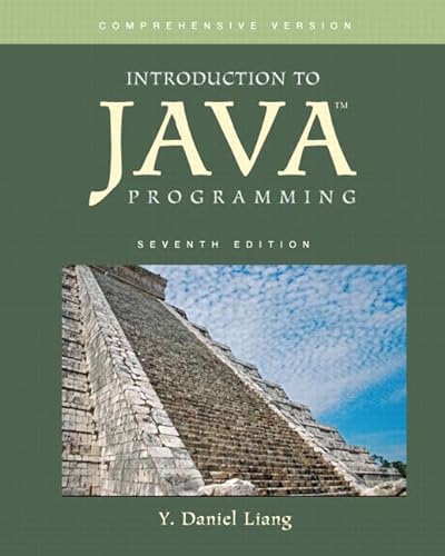 Beispielbild fr Introduction to Java Programming: Comprehensive Version zum Verkauf von SecondSale