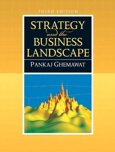 Beispielbild fr Strategy and the Business Landscape zum Verkauf von Better World Books