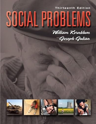 Imagen de archivo de Social Problems a la venta por Better World Books