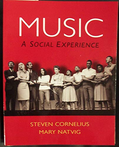 Imagen de archivo de Music: A Social Experience a la venta por Jenson Books Inc