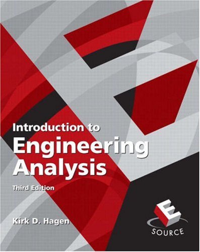 Imagen de archivo de Introduction to Engineering Analysis a la venta por Books Unplugged