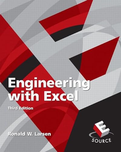 9780136017752: Engineering with Excel