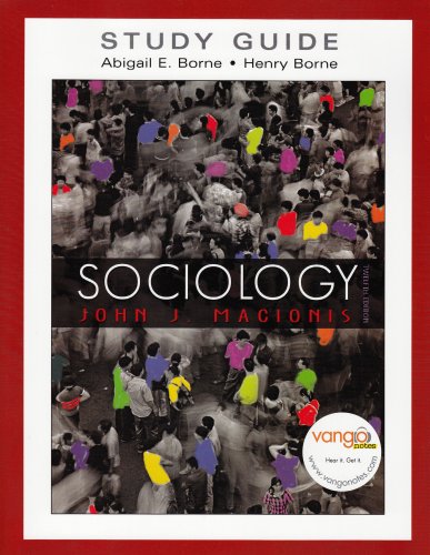 Sociology Study Guide (9780136018025) by Macionis, John J.