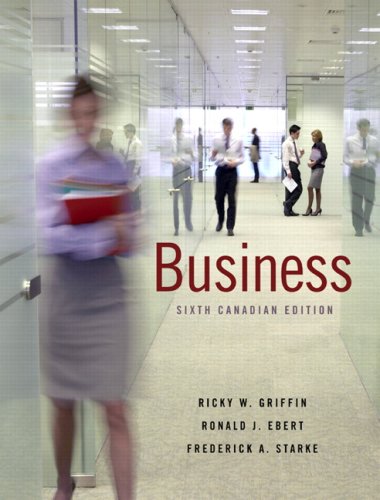 Stock image for Business, Sixth Canadian Edition and Student Access Kit for MyBusinessLab for sale by Better World Books: West
