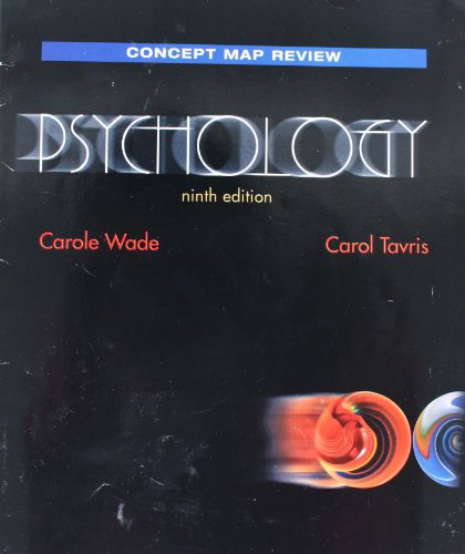 Stock image for Psychology: Concept Map Booklet for sale by Green Street Books