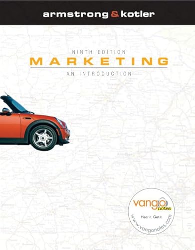 Imagen de archivo de Marketing: An Introduction (9th Edition) a la venta por SecondSale