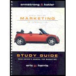 Study Guide (9780136021216) by Gary Armstrong And Philip Kotler