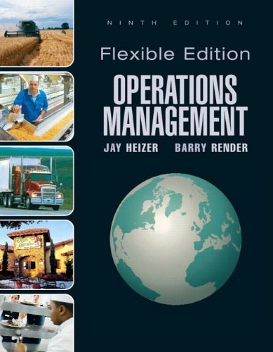 9780136025672: Operations Management, Flexible Version: United States Edition