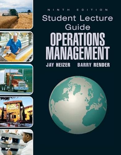 Imagen de archivo de Lecture Guide for Operations Management, Flexible Version a la venta por ThriftBooks-Dallas