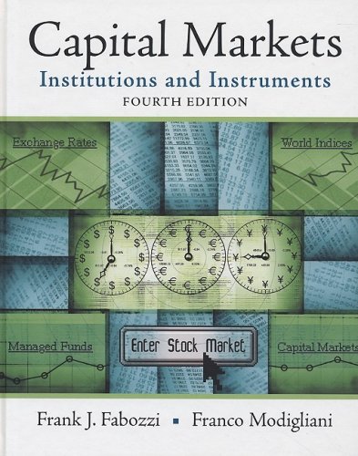9780136026020: Capital Markets: Institutions and Instruments: United States Edition