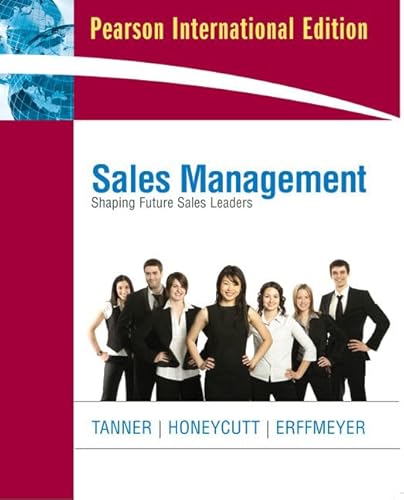 9780136026112: Sales Management