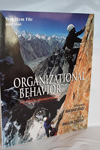 Beispielbild fr Organizational Behavior: Test Item File (13th) zum Verkauf von The Book Cellar, LLC