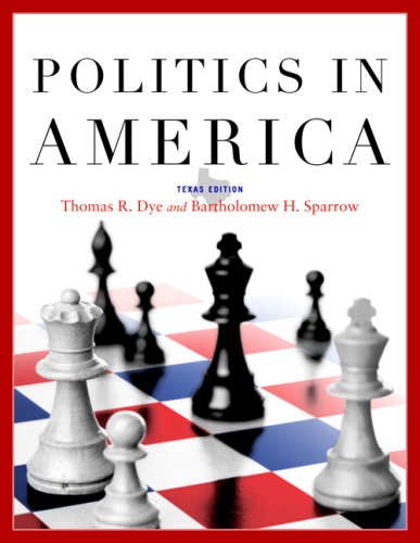 Imagen de archivo de Politics In America: Texas Edition ; 9780136027249 ; 0136027245 a la venta por APlus Textbooks