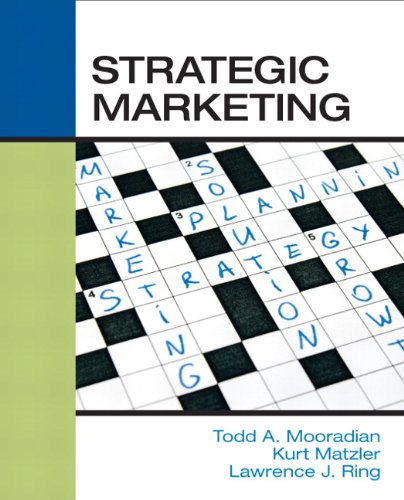 9780136028048: Strategic Marketing