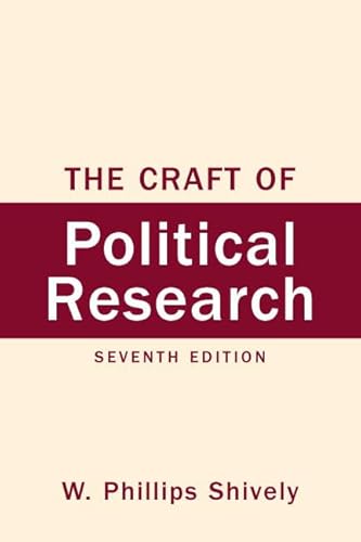 Imagen de archivo de The Craft of Political Research a la venta por HPB-Movies