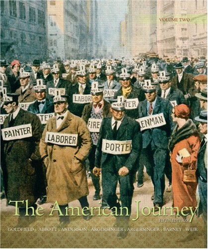 9780136032564: The American Journey: A History of the United States, Volume 2 (Myhistorylab (Access Codes))