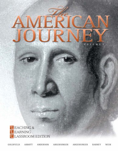 9780136032885: The American Journey: Teaching and Learning Classroom Edition, Volume 1