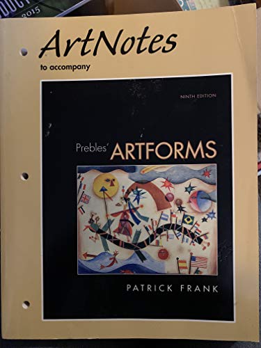 Stock image for Artnotes for Artforms for sale by ThriftBooks-Atlanta