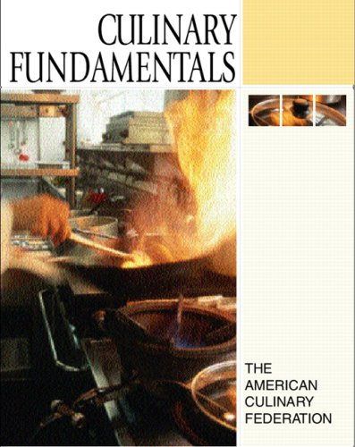 Culinary Fundamentals + Study Guide + Cost Genie Student Version (9780136036241) by American Culinary Federation